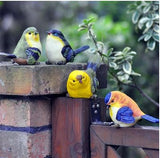 Resin Birds Simulation Animal Gardening Decoration