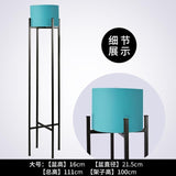 Golden Flower Pot Stainless Steel