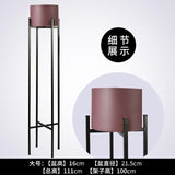 Golden Flower Pot Stainless Steel