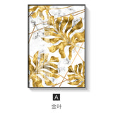 Golden Leaf Canvas