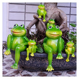 Cute Resin Sitting Frogs