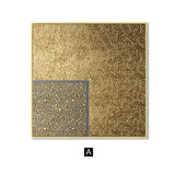Gold Nordic Decoration Art Canvas