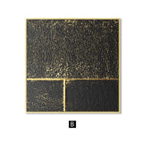 Gold Nordic Decoration Art Canvas