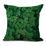 Green Leaf Printing Pillows